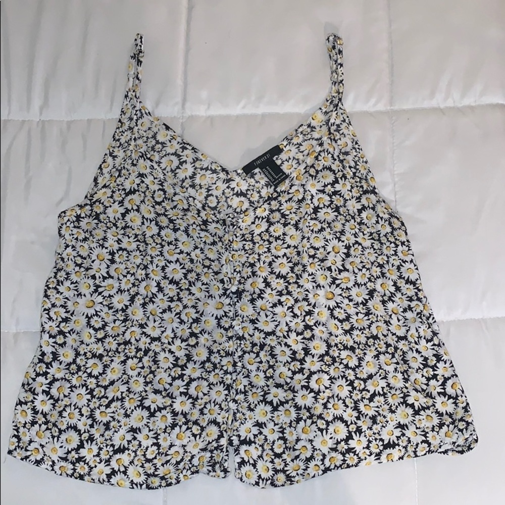 Forever 21 flower tank